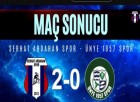 Ünye 1957 Spor Zirve Yarışında Yara Aldı..