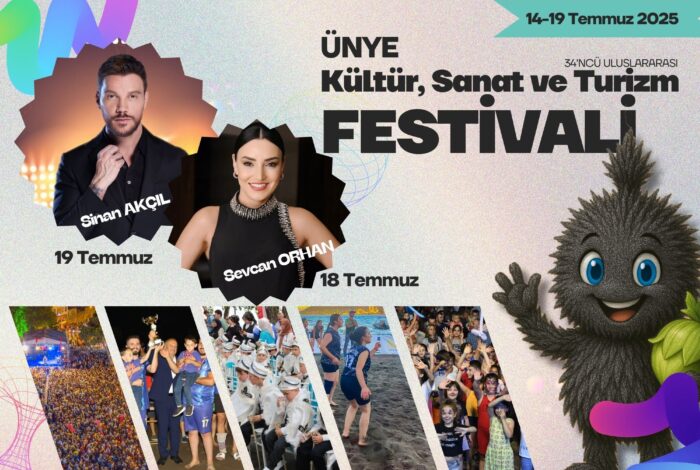 ÜNYE’DE FESTİVAL KONSERLERİ BAŞLIYOR…