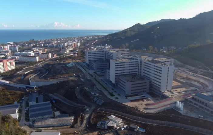 ORDU ŞEHİR HASTANESİ’NİN ALTYAPISI TAMAMLANDI