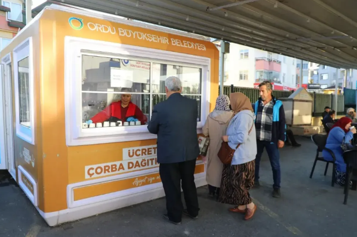 OBB’DEN HASTANEDE ÇORBA İKRAMI