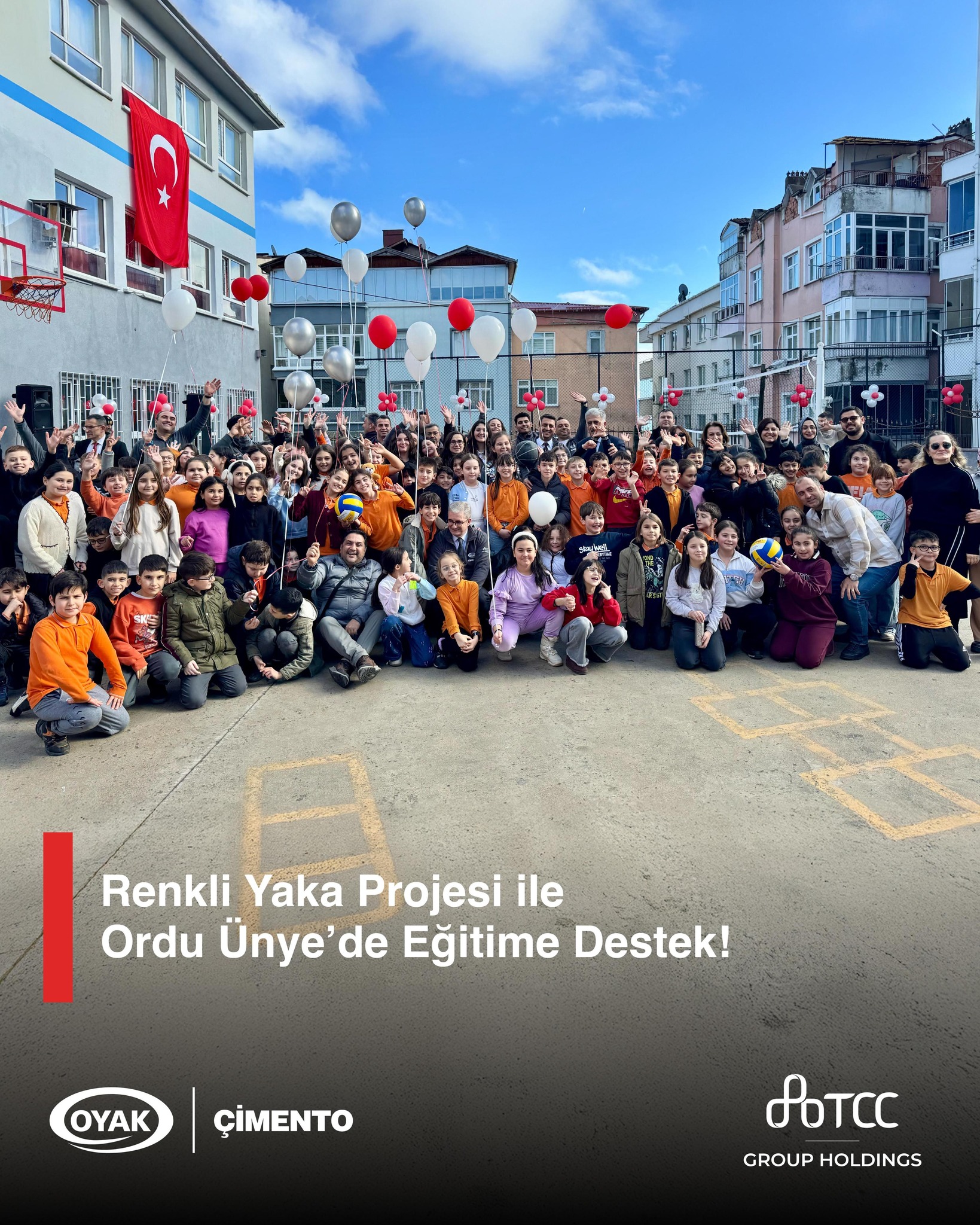 OYAK ÇİMENTO’DAN ÜNYE’DE EĞİTİME DESTEK