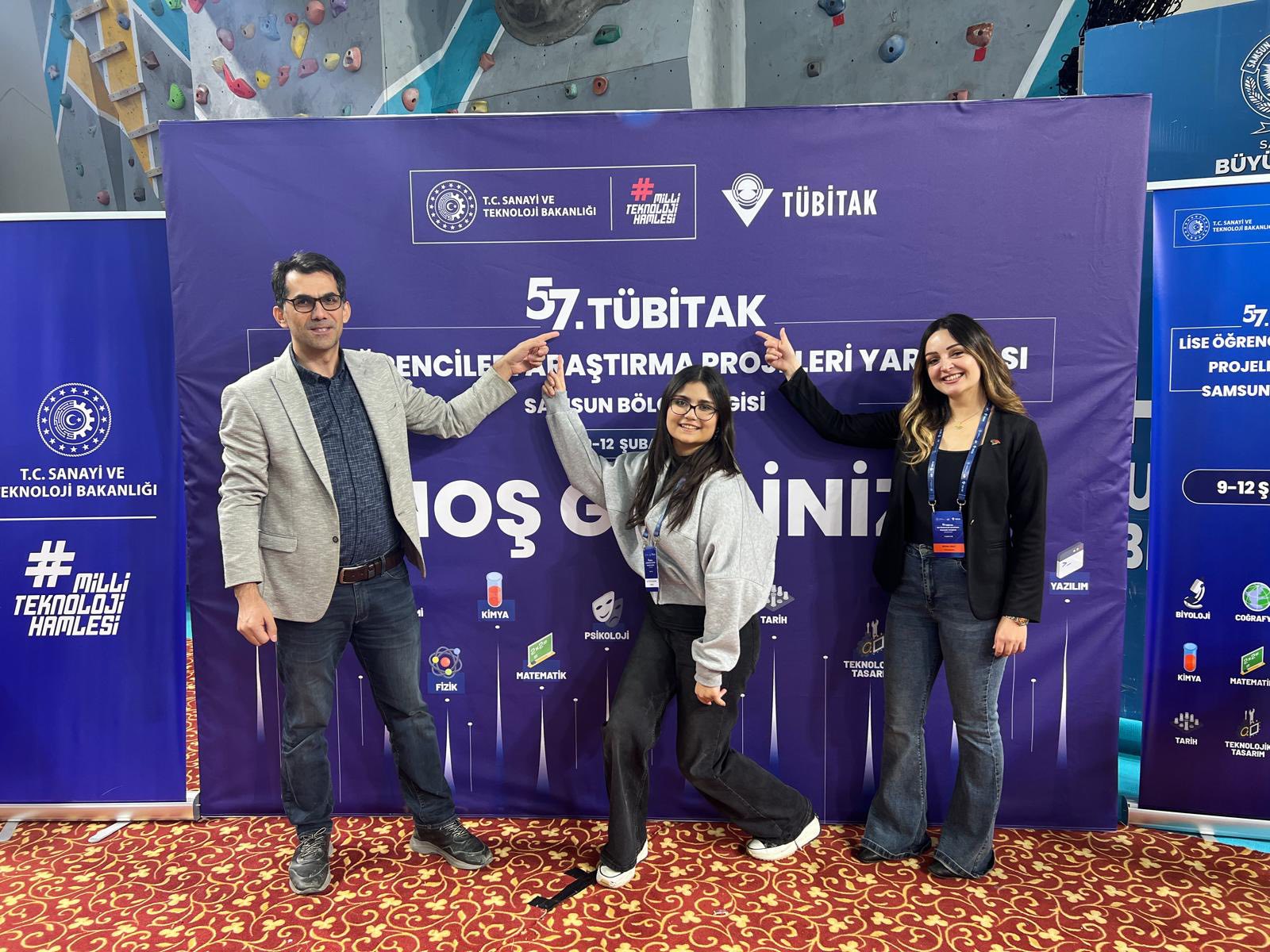 Akkuş’tan TÜBİTAK 2204-A Bölge Sergisi’ne İlk Proje…