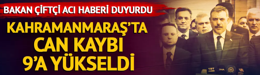 Kahramanmaraş’taki okul saldırısında can kaybı 9’a yükseldi