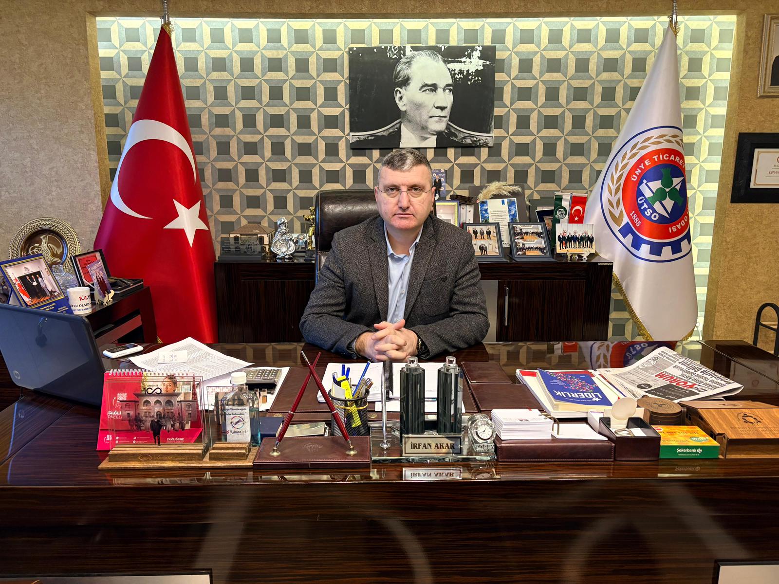 Ünye TSO Başkanı İrfan Akar: “Gıda işletmelerimiz karekod uygulamasına eksiksiz uymalıdır”